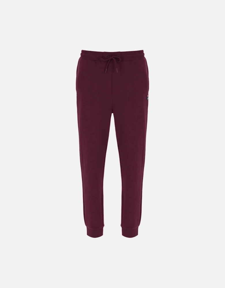 Vintage Lonny Cuffed Track Pant - Fig Burgundy