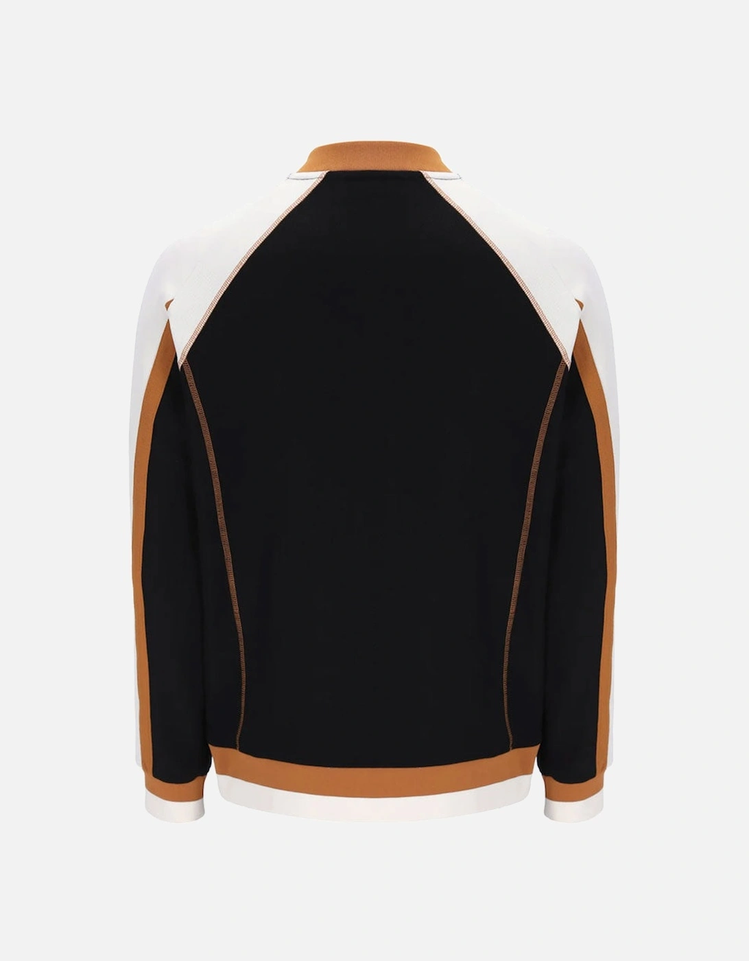 Vintage Eliot Flat Lock Detail Track Jacket - Black/Gardenia/Pumkin Spice