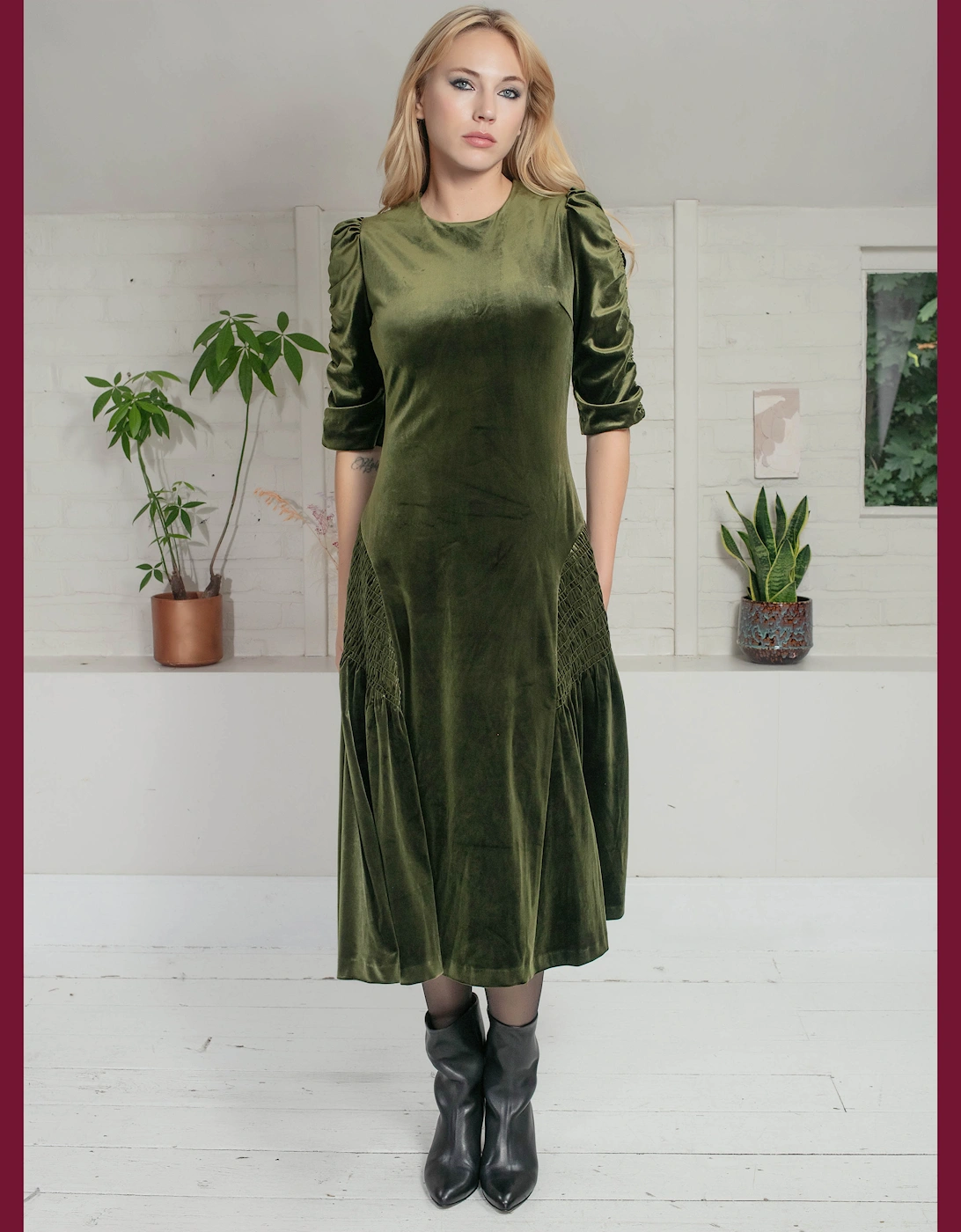 Nooki Design Women's Lana Dress In Green - Size: 12