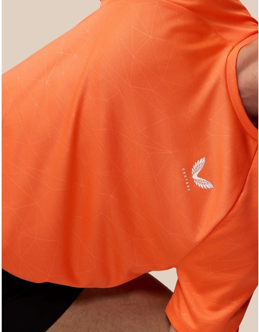 Adapt Training T-Shirt Polyester Men's Orange Activewear T-Shirts