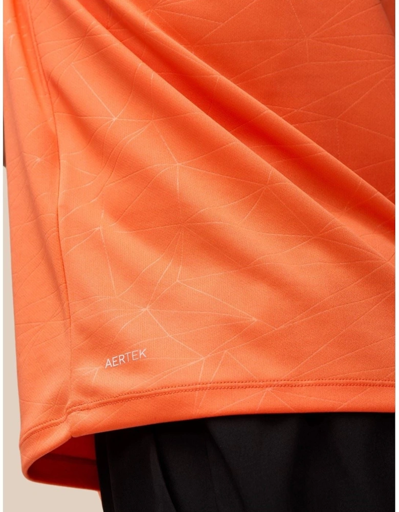 Adapt Training T-Shirt Polyester Men's Orange Activewear T-Shirts