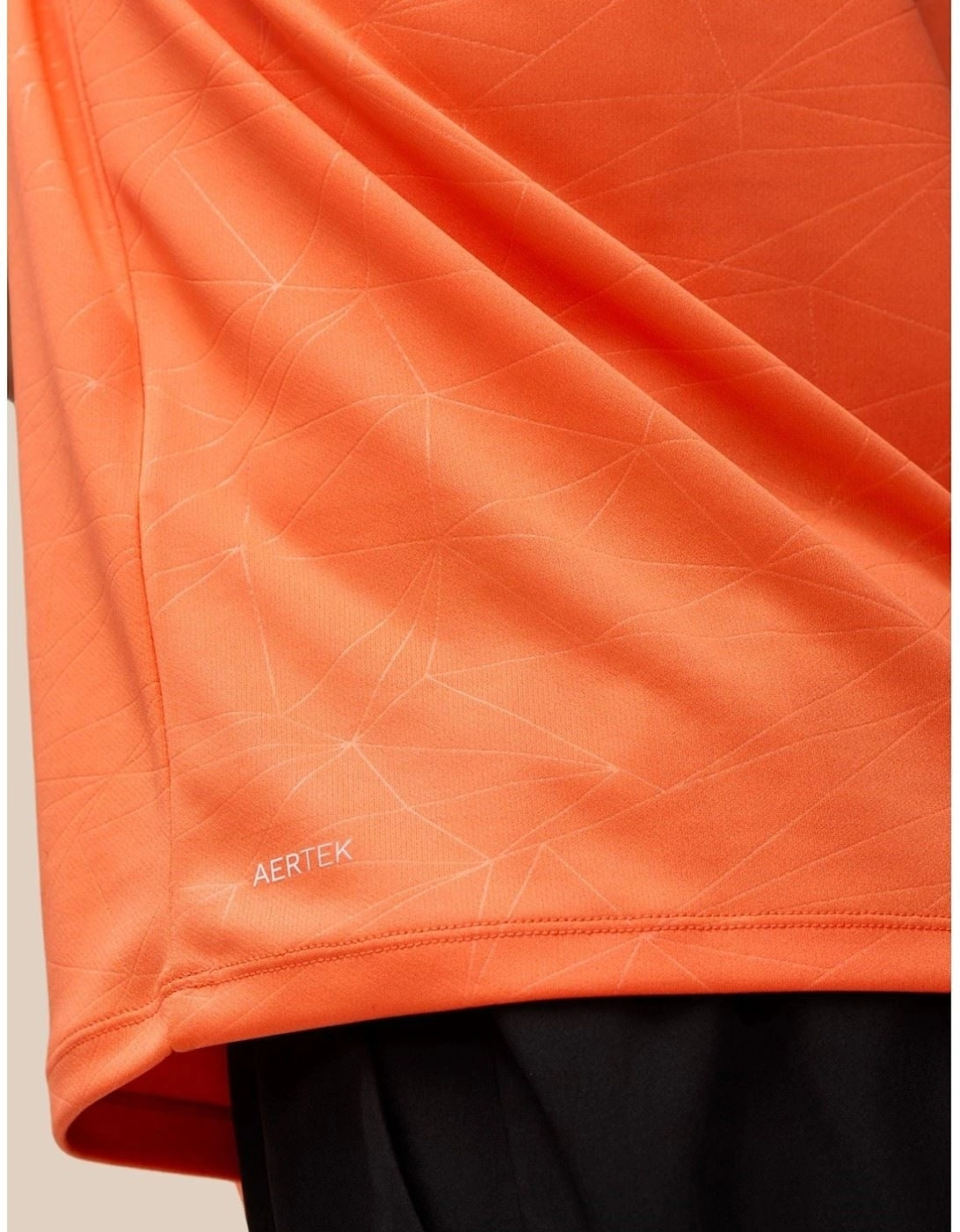 Adapt Training T-Shirt Polyester Men's Orange Activewear T-Shirts