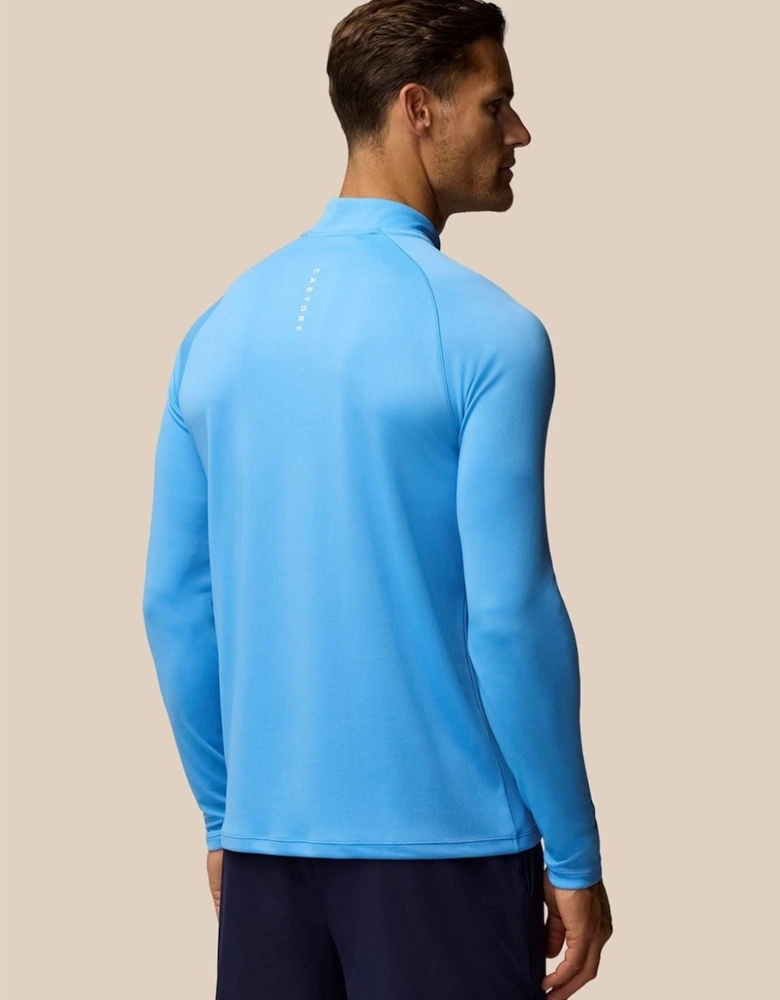 Adapt Training 1/4 Zip Top Polyester Men's Green Activewear T-Shirts