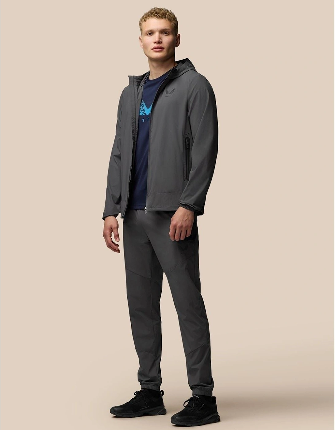 Lightweight Flex Jacket Men's Grey Track Jackets