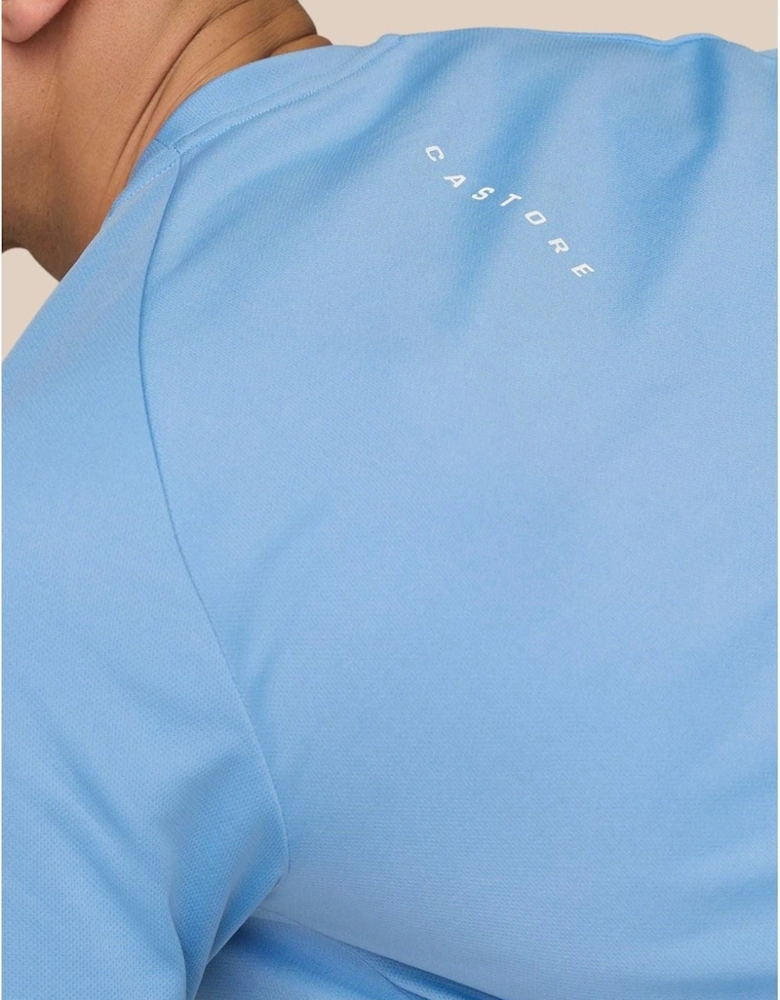 Adapt Training T-Shirt Polyester Men's Blue Activewear T-Shirts