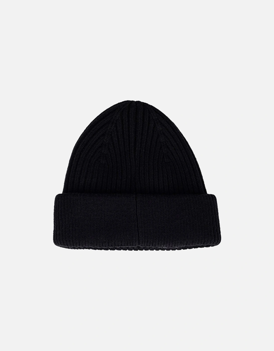 Active Beanie Unisex Adults Black Beanie Hat - One Size