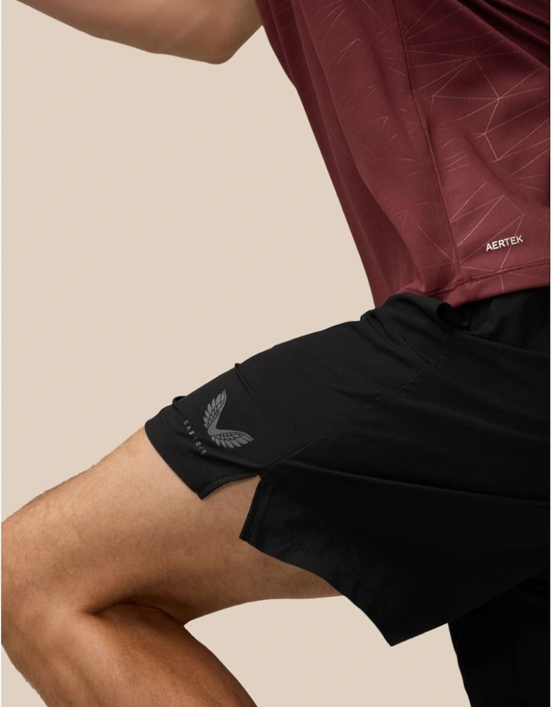 Adapt Training T-Shirt Polyester Men's Purple Activewear T-Shirts