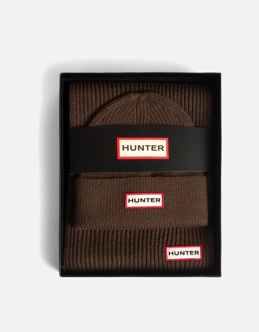 Jura Boxset Unisex Adults Chocolate Hat & Scarf Set - One Size