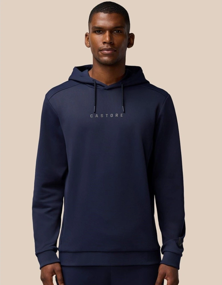 Flex Thermo Hoodie Men's Blue Hooded Sweatshirt