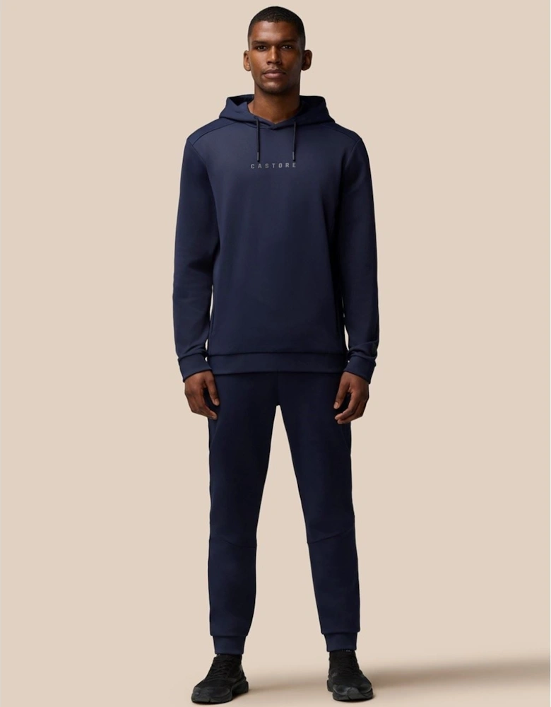 Flex Thermo Hoodie Men's Blue Hooded Sweatshirt