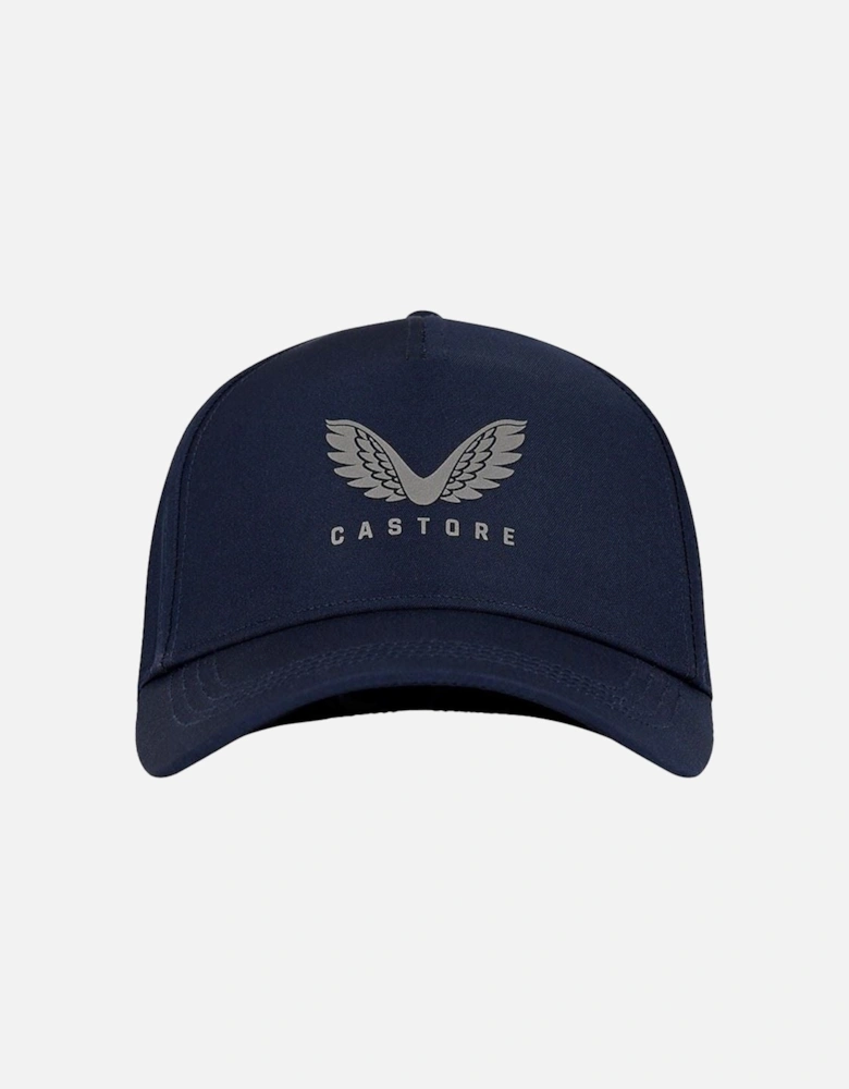 Active Cap Cotton Unisex Adults Blue Baseball Caps - One Size