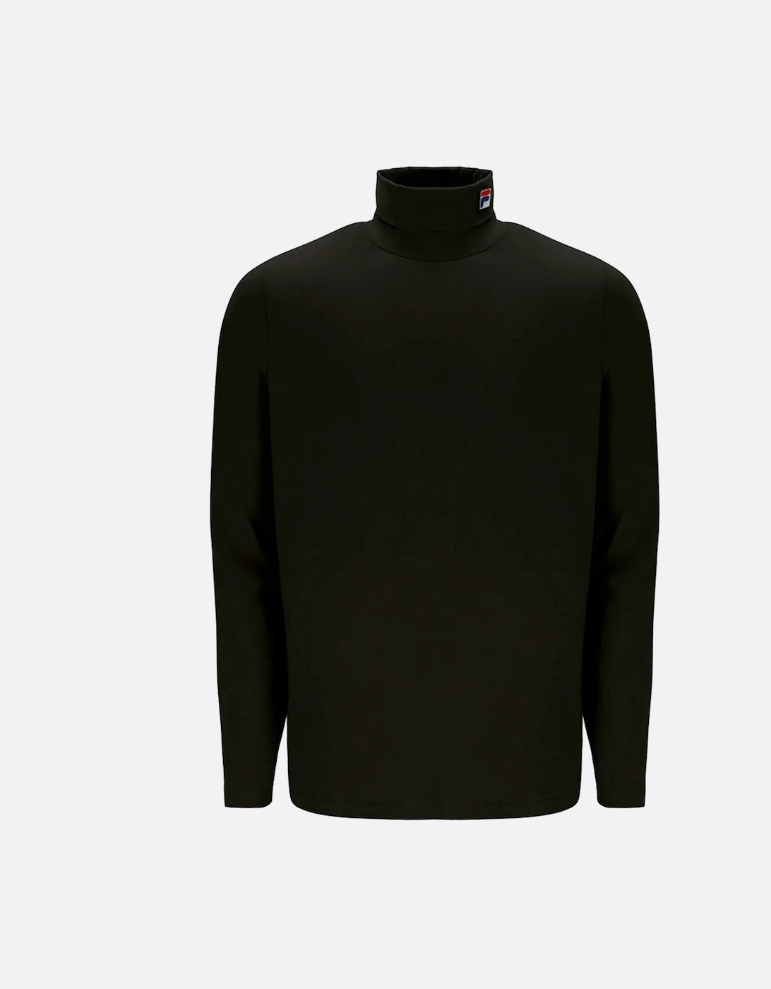 Vintage 19th Classic Roll Neck T-Shirt - Black