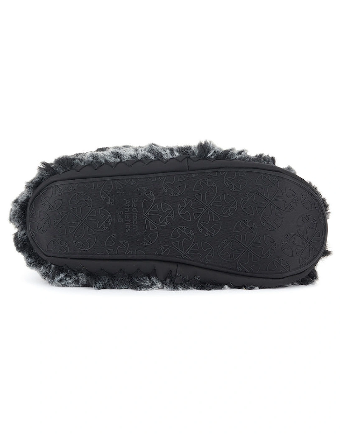 COLE Womens Faux Fur Boots Black Wolf