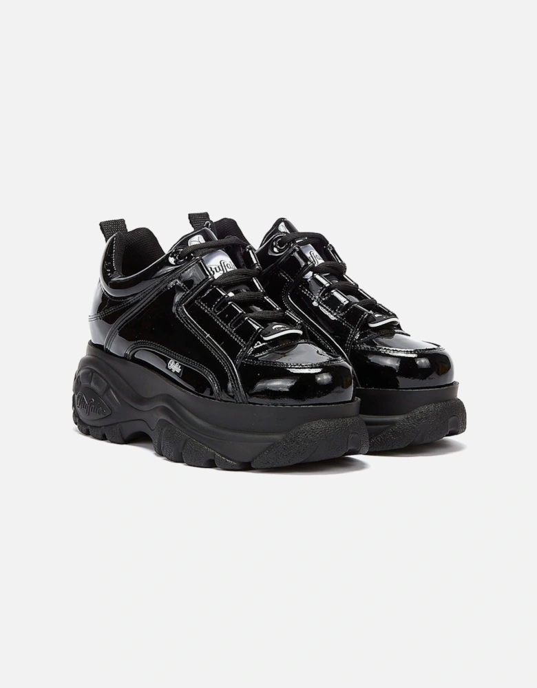 London 2.0 Patent Womens Black Trainers