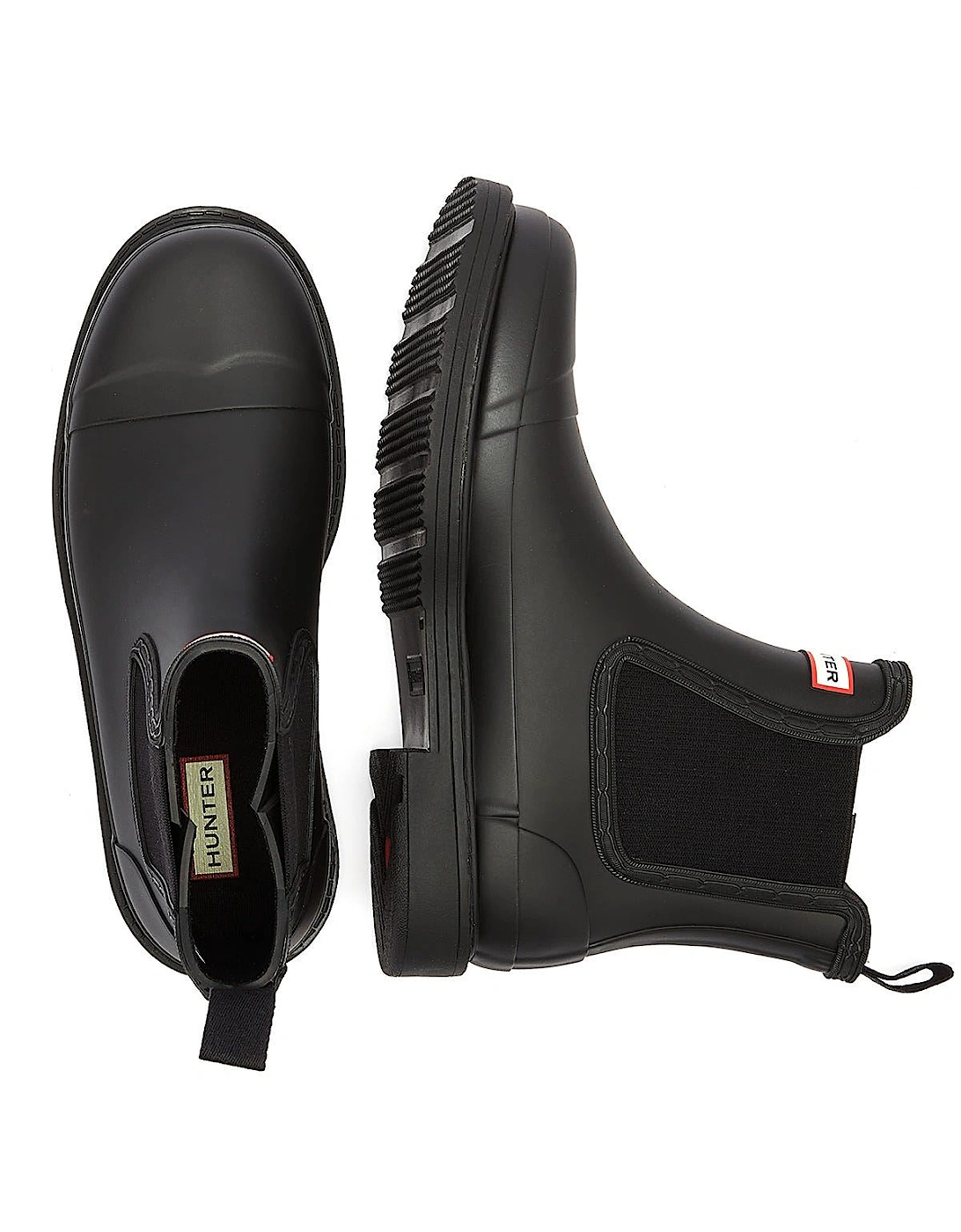 Commado Chelsea Womens Black Boots