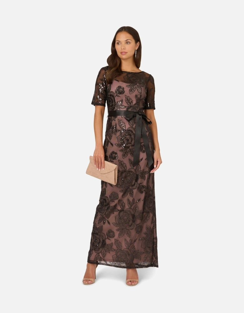 Sequin Lace Mermaid Dress