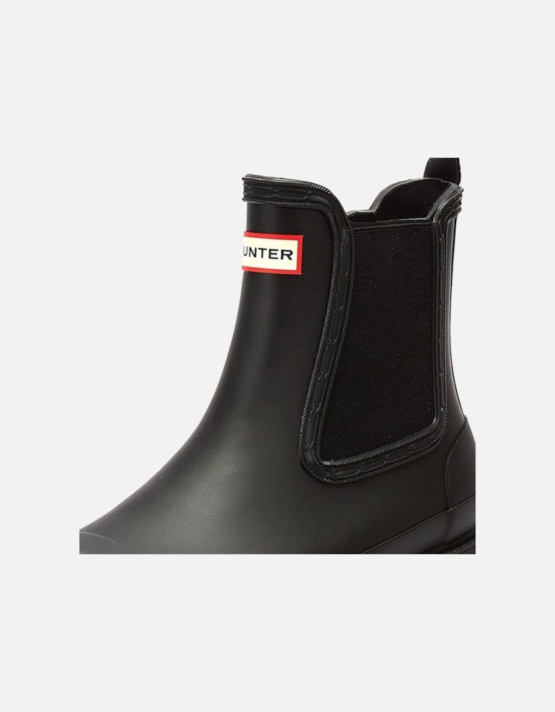 Commado Chelsea Womens Black Boots