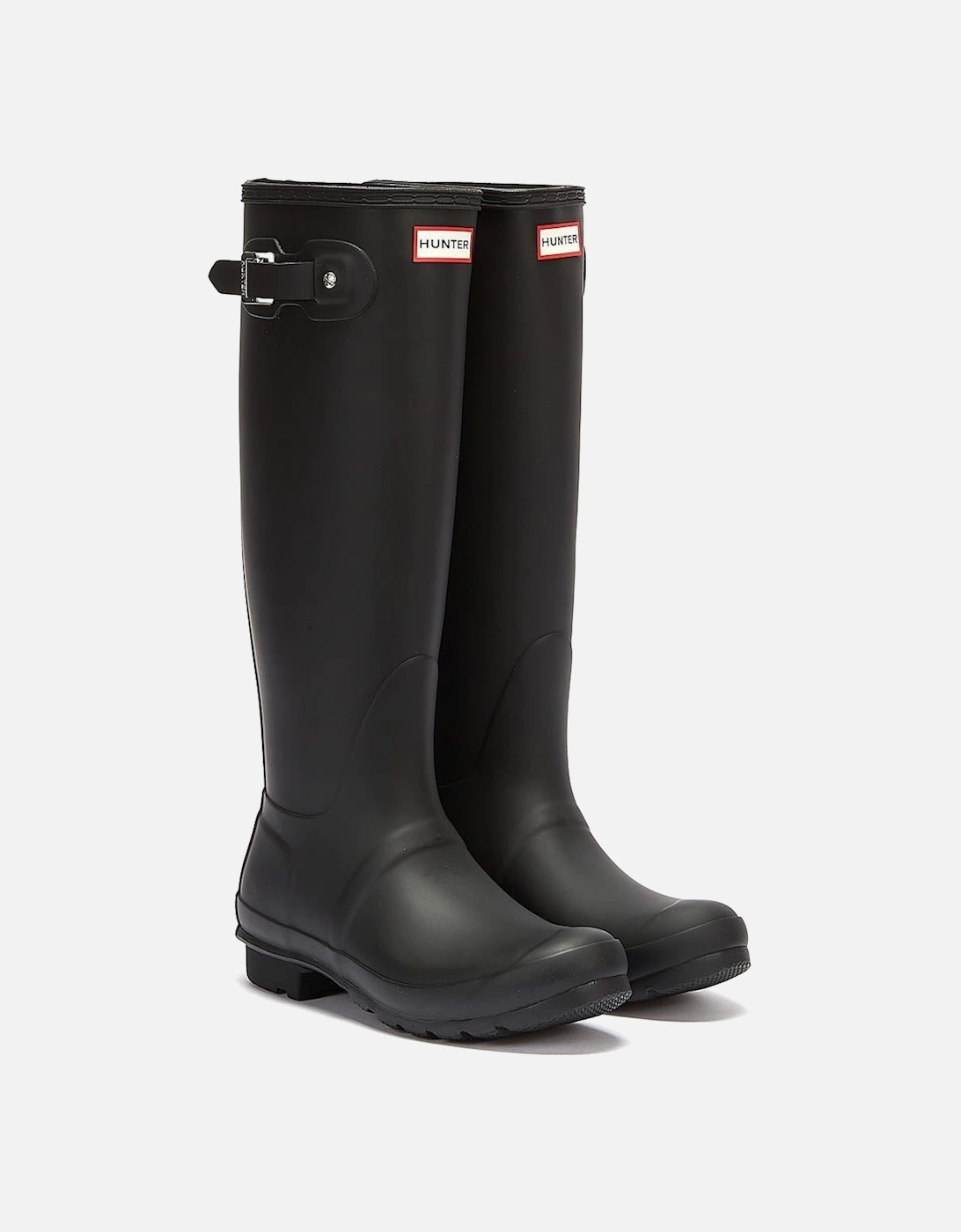 Women's Hunter Original Tall Womens Black Wellies - Size: 6