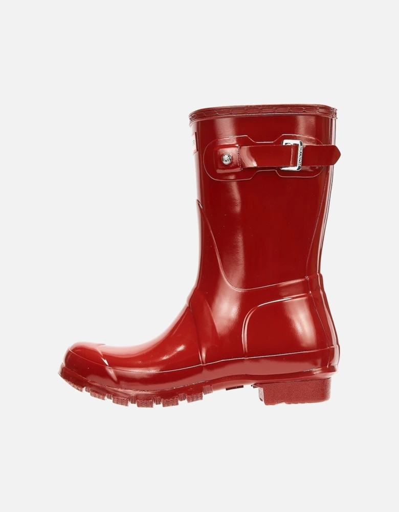 Original Gloss Short Womens Military Red Wellies