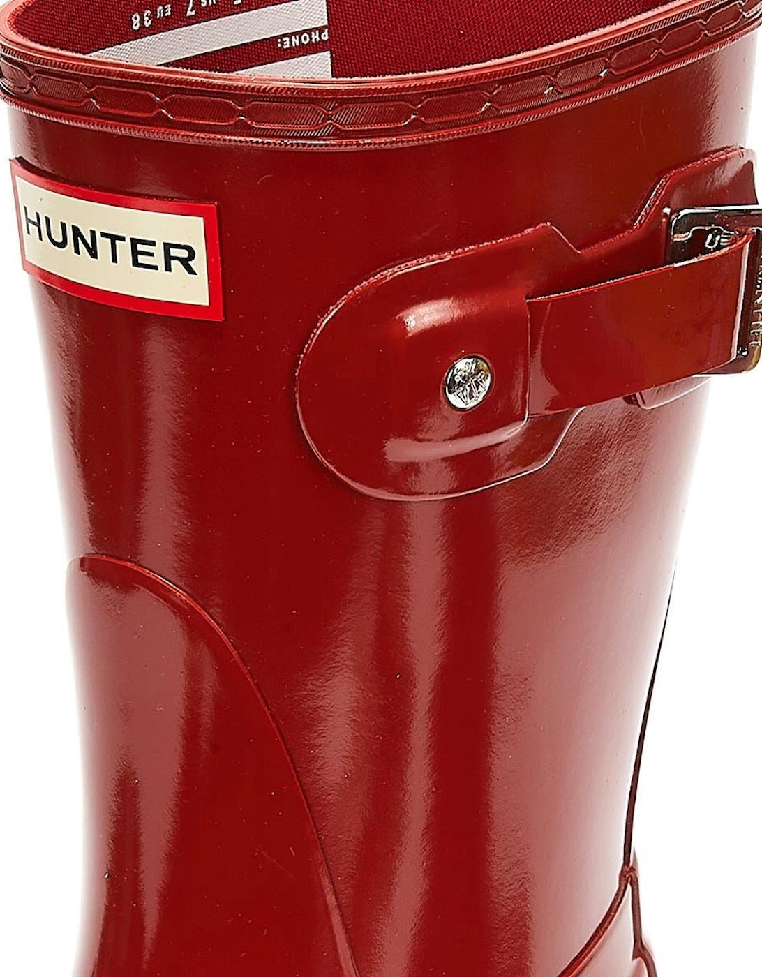 Original Gloss Short Womens Military Red Wellies