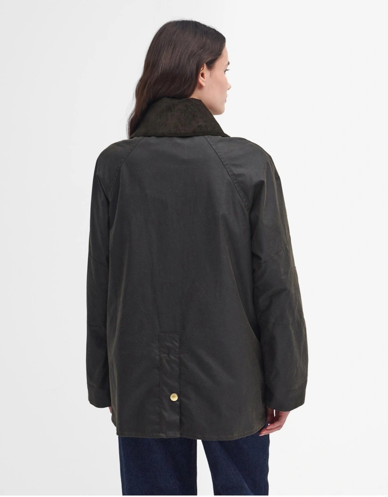 Allerston Womens Wax Jacket - Olive/Ancient