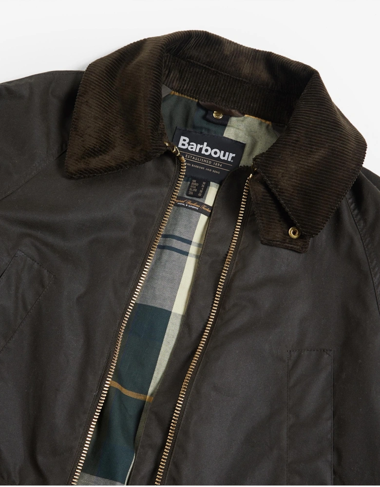 Allerston Womens Wax Jacket - Olive/Ancient