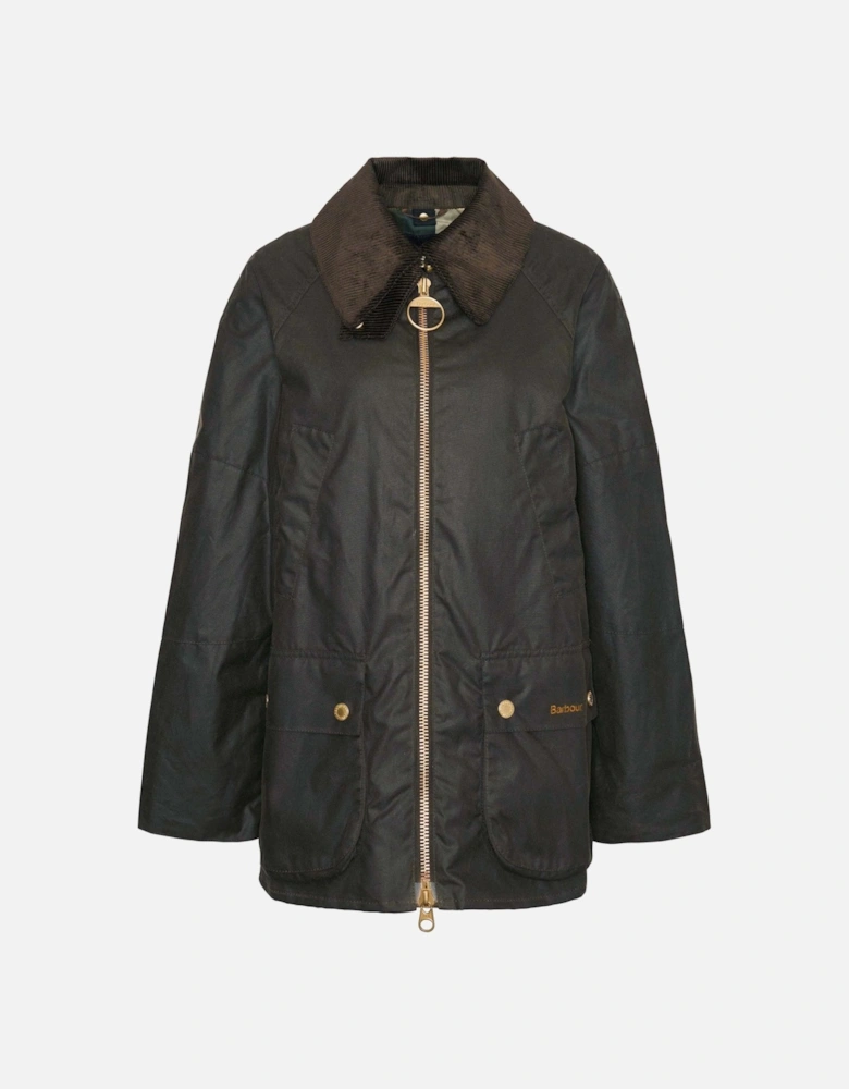 Allerston Womens Wax Jacket - Olive/Ancient