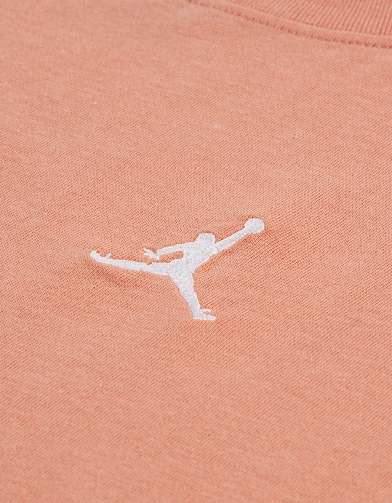 Jordan Girls MJ Brooklyn Essentials T-Shirt in Pink