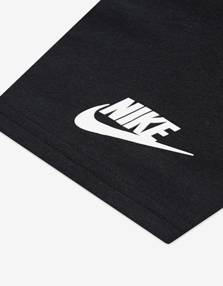 Kids Club Family Knit T-Shirt in Black