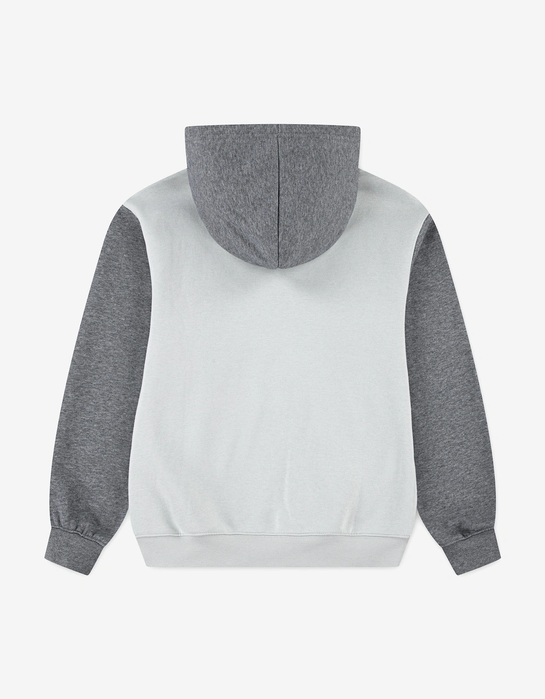 Jordan Boys MJ Brooklyn Fleece Hoodie in Grey