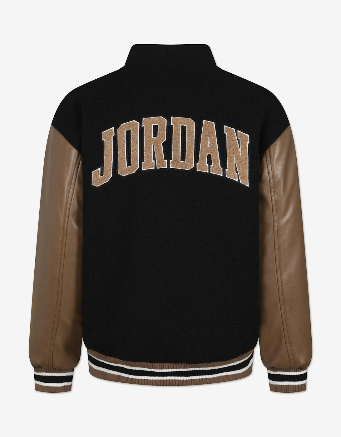 Jordan Kids Varsity Jacket in Brown