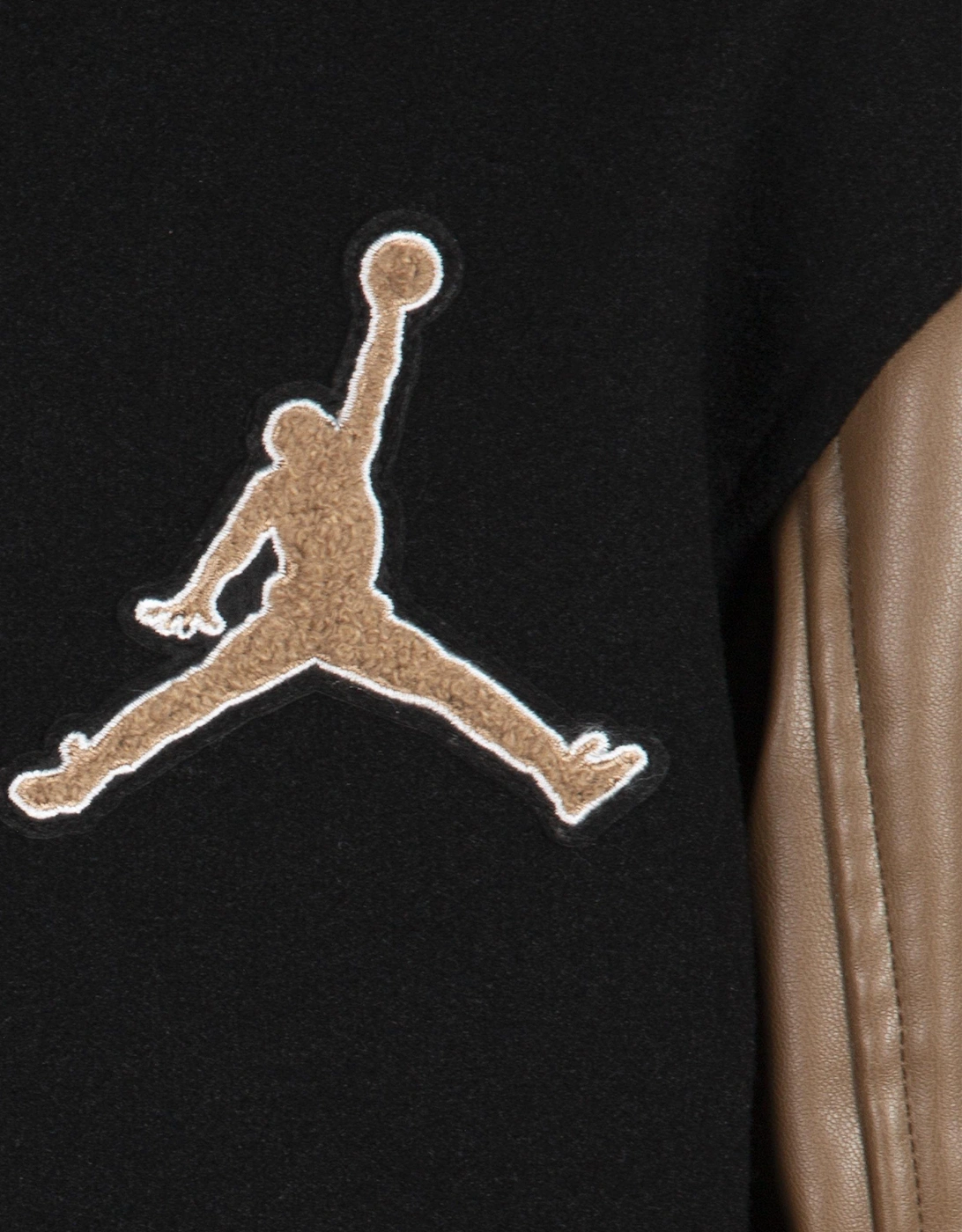 Jordan Kids Varsity Jacket in Brown