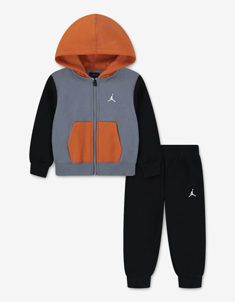 Jordan Boys MJ Brooklyn Tracksuit in Orange
