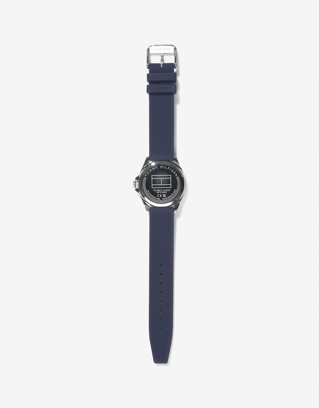 Boys Logo Strap Watch in Navy-34mm (One Size)