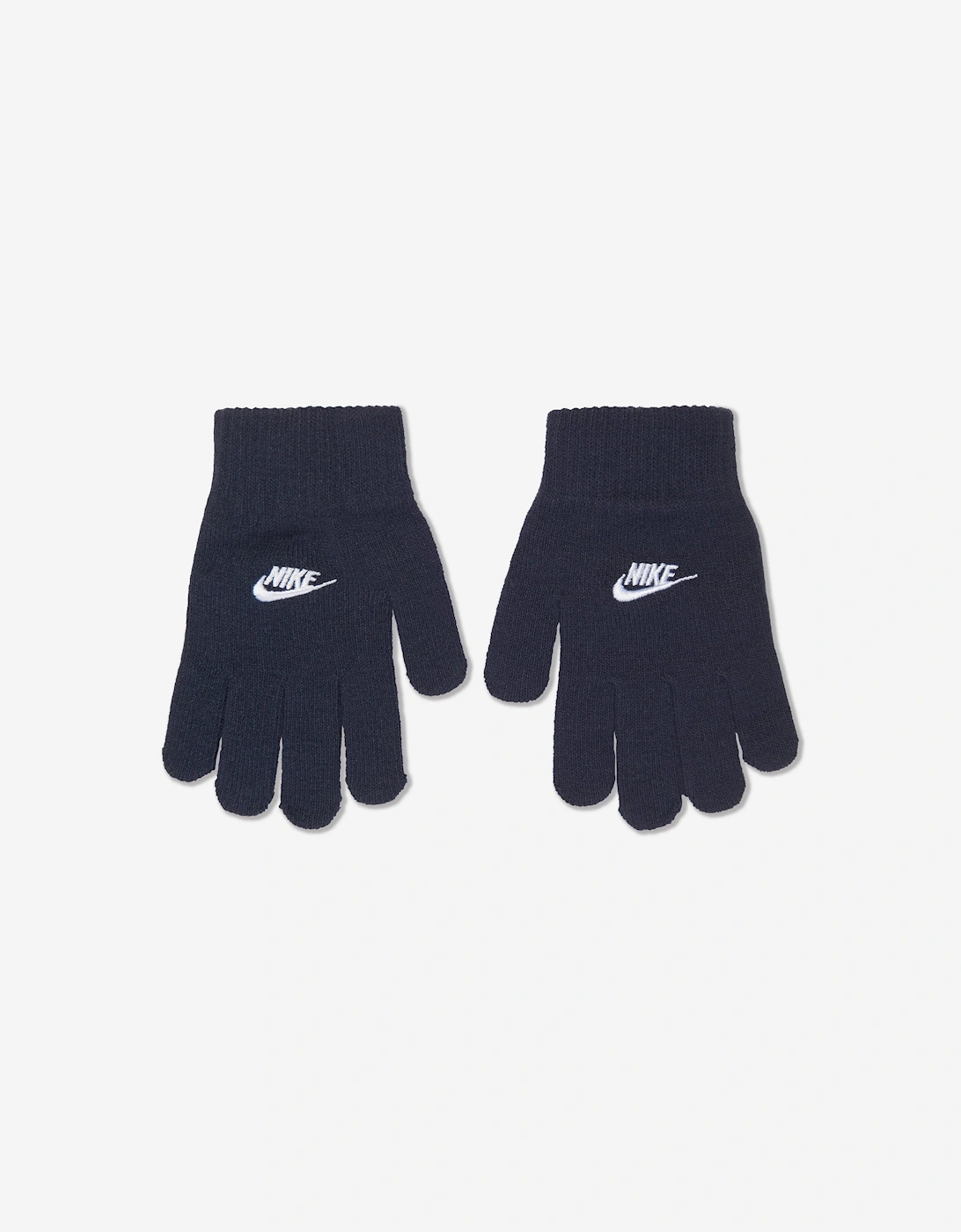 Boys Futura Beanie Hat And Gloves Set in Navy