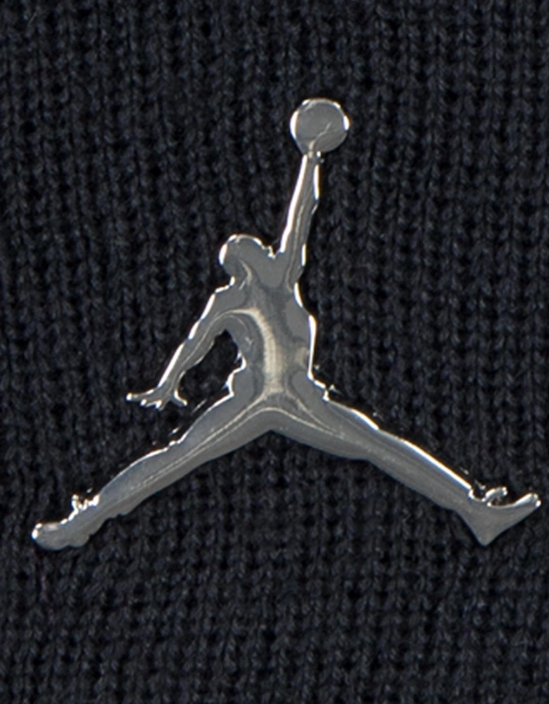 Jordan Kids Cuffed Beanie Hat in Black