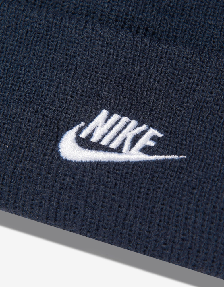 Boys Futura Beanie Hat And Gloves Set in Navy