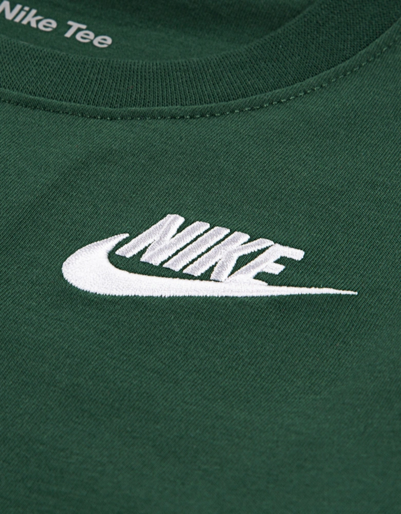 Kids NSW Embroidered Futura T-Shirt in Green