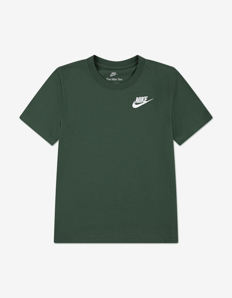 Kids NSW Embroidered Futura T-Shirt in Green