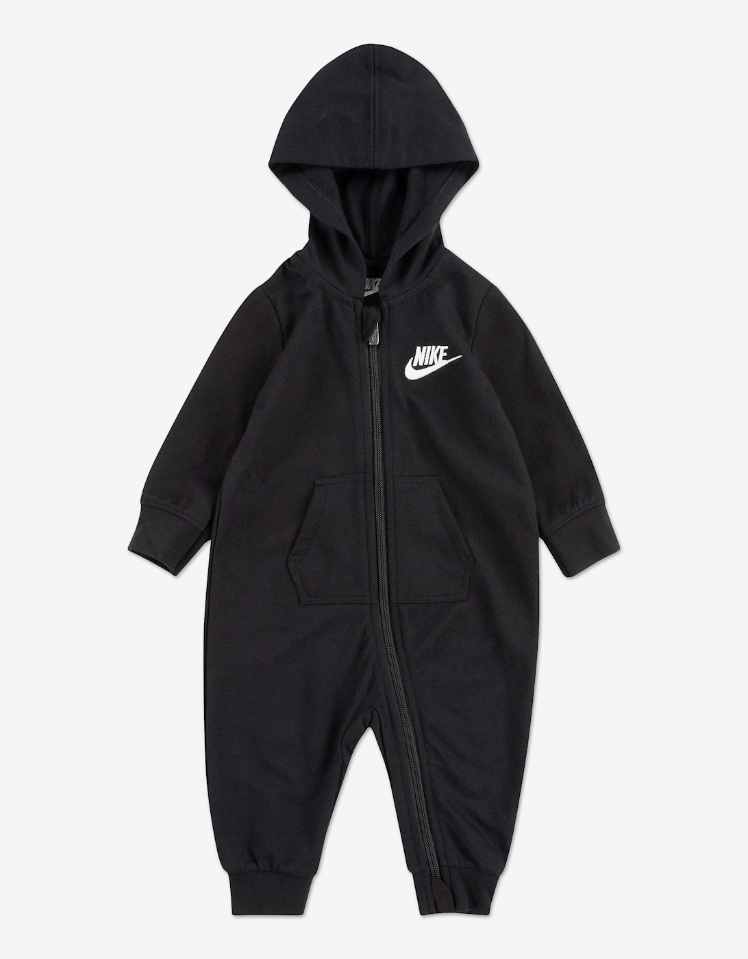 Baby French Terry Coverall in Black, 5 of 4