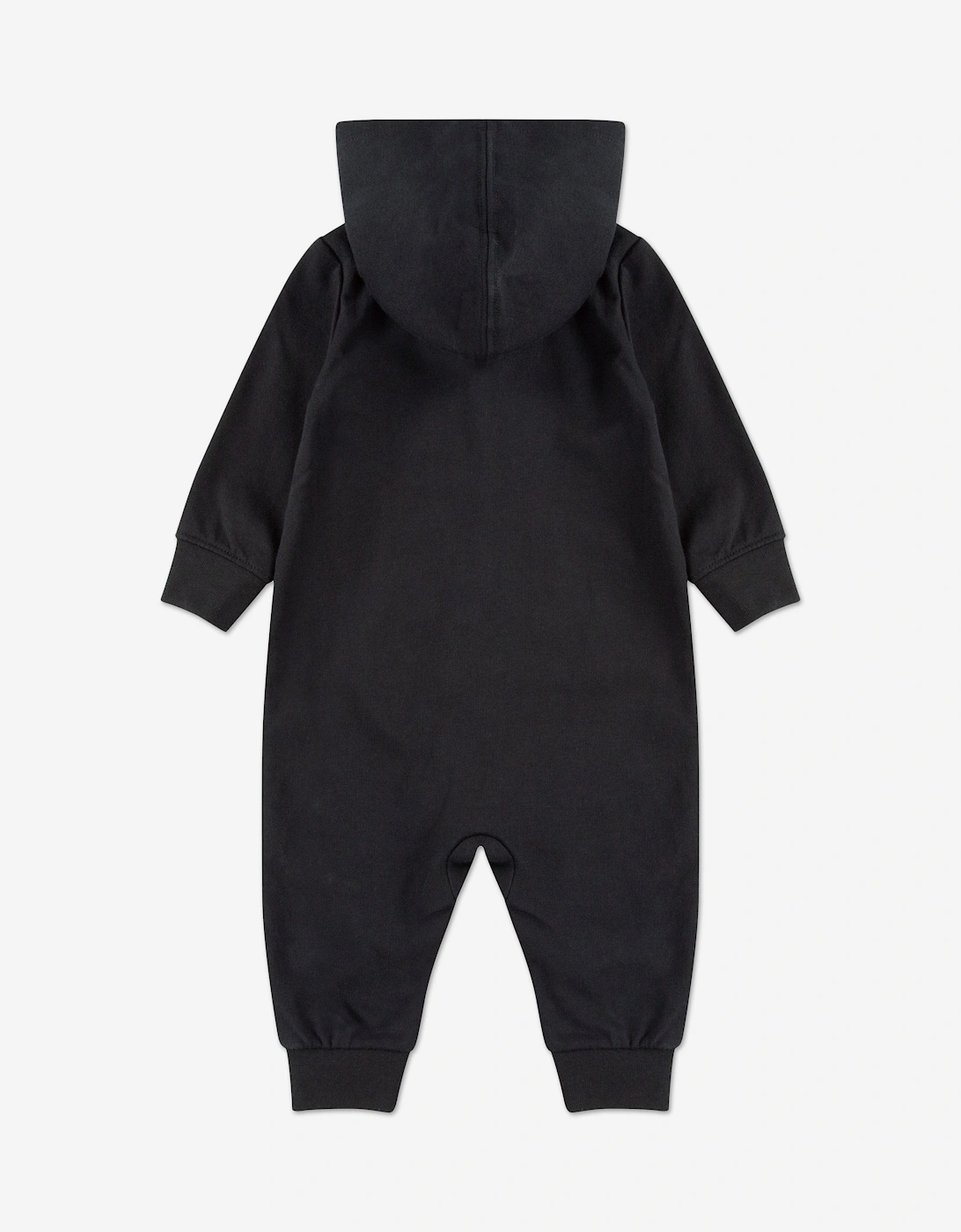 Baby French Terry Coverall in Black