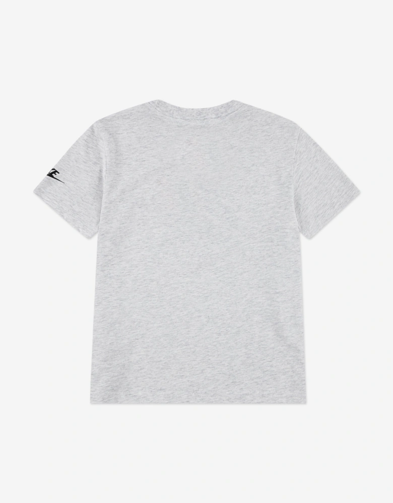 Kids Club Family Knit T-Shirt in Grey