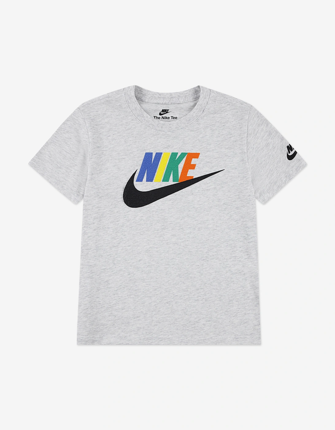 Kids Club Family Knit T-Shirt in Grey, 5 of 4