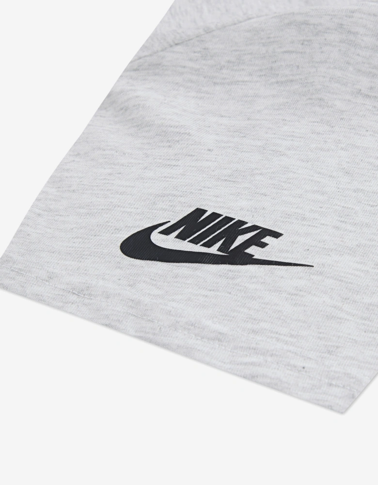 Kids Club Family Knit T-Shirt in Grey