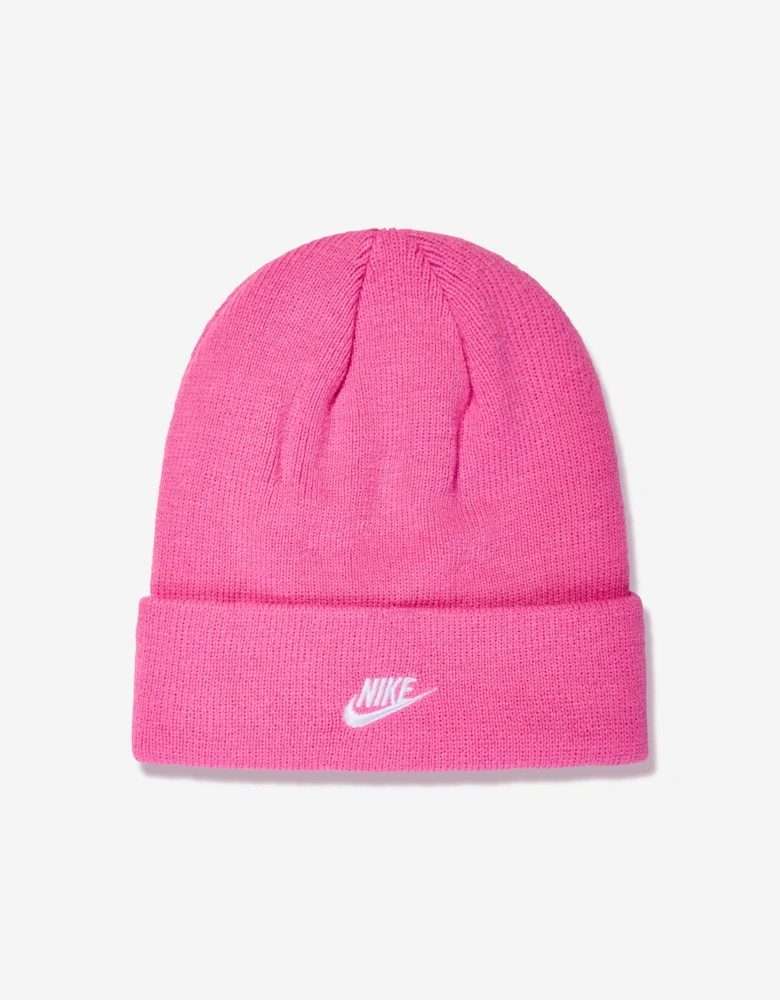 Girls Futura Beanie Hat And Gloves Set in Pink
