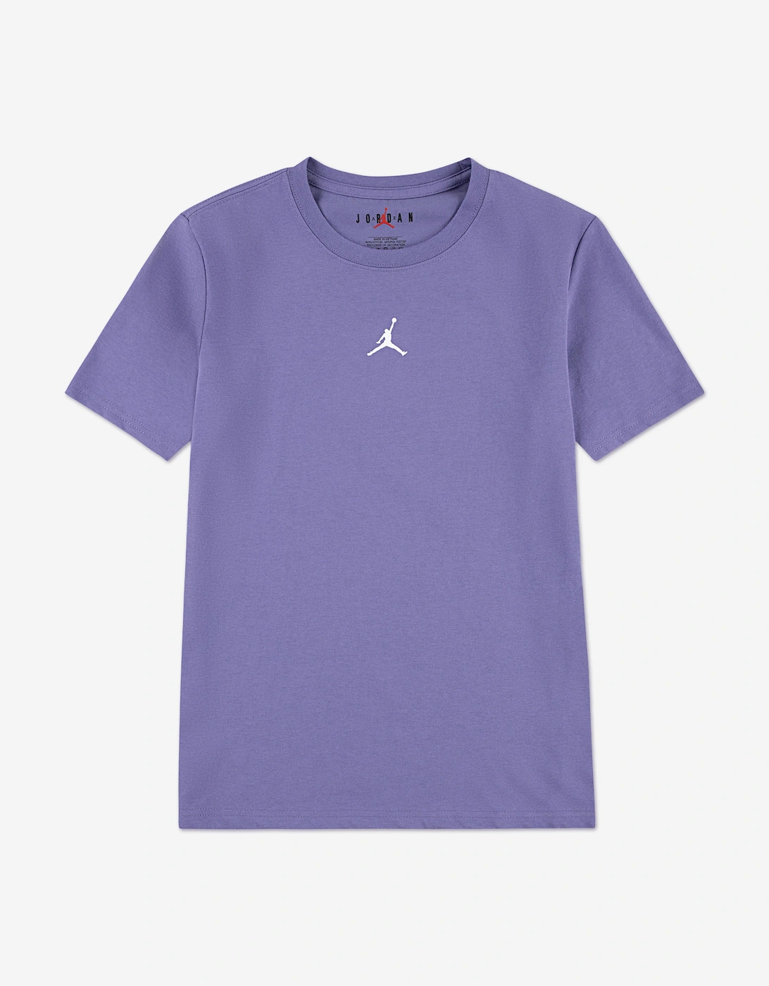 Jordan Girls Sports Core T-Shirt in Purple, 5 of 4