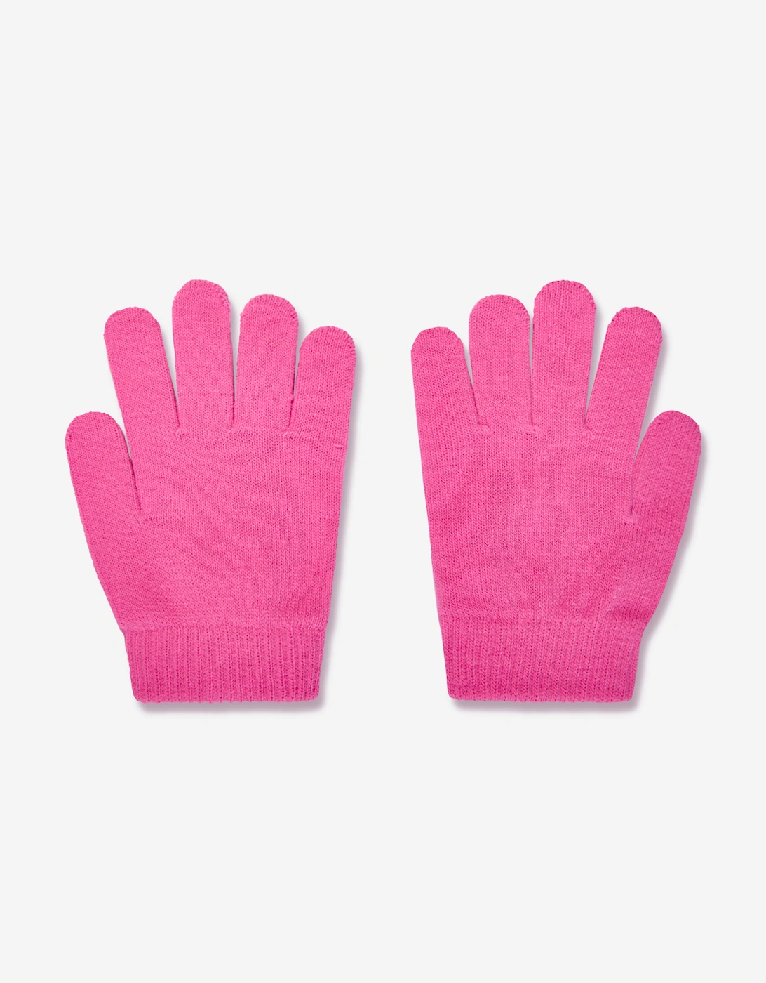 Girls Futura Beanie Hat And Gloves Set in Pink