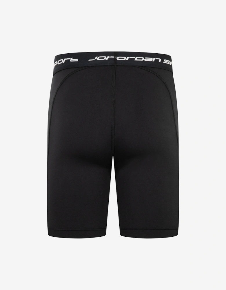 Jordan Girls Sports Bike Shorts in Black