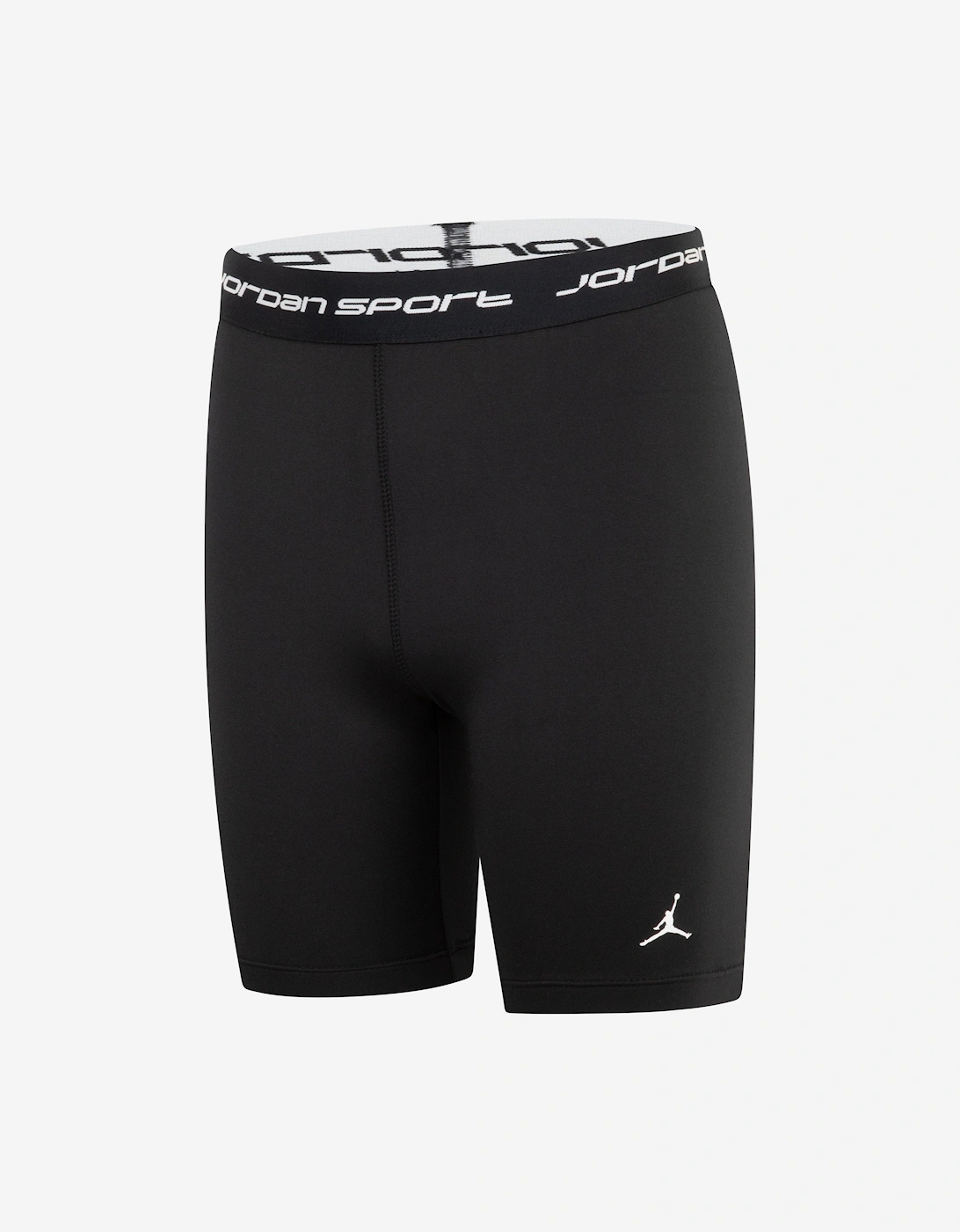 Jordan Girls Sports Bike Shorts in Black, 5 of 4