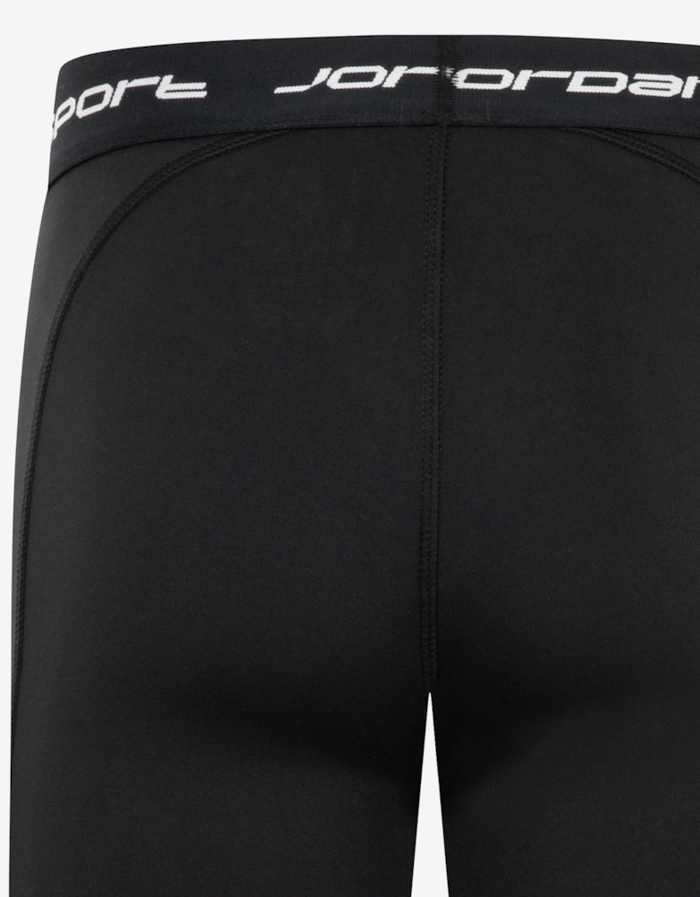Jordan Girls Sports Bike Shorts in Black
